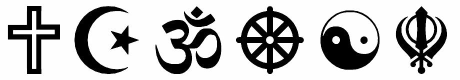 Symbole Der Weltreligionen