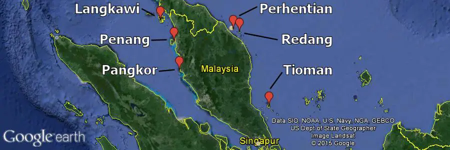 Malaysia's Inselwelt vom Camping in Penang bis zum Resort-Urlaub in Redang
