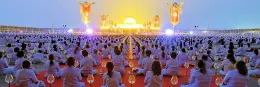 Thailand Geheimtipp: Massen-Meditation im weltgrößten Tempel