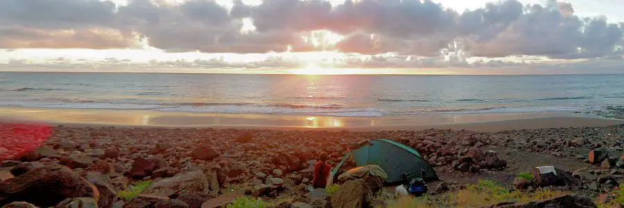 Gran Canaria für Abenteurer: Zelten am einsamen Strand