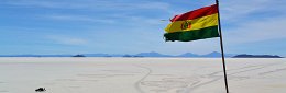 Die spektakuläre Salzwüste Salar Uyuni in Bolivien