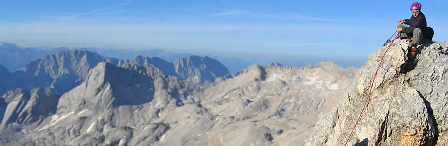 Jubiläumsgrat: Bergsteiger Traum in Deutschland