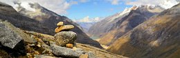 Wandern in den Anden - Santa Cruz Trek, Peru